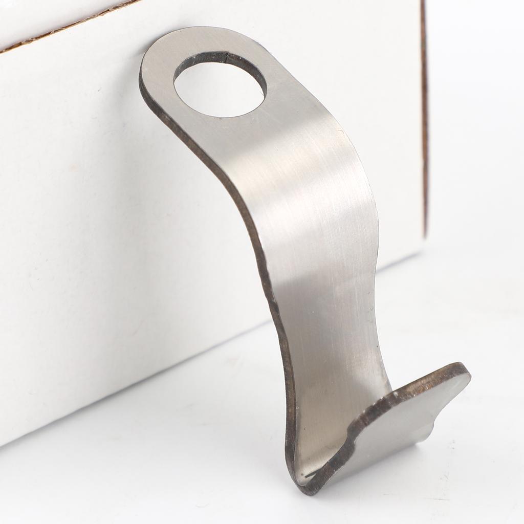 Edelstahl Helmhaken Flaschen Gepäckträger Für Roller Motorrad Universal