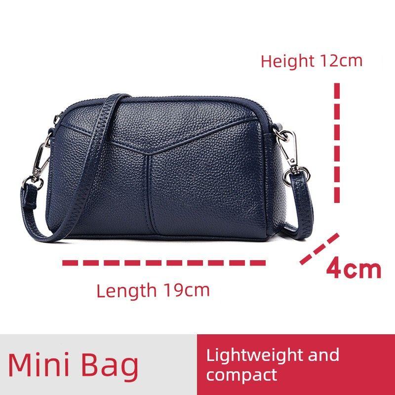 

Сумка через плечо для женщин среднего возраста на весну и лето, мини, на все случаи жизни Blue