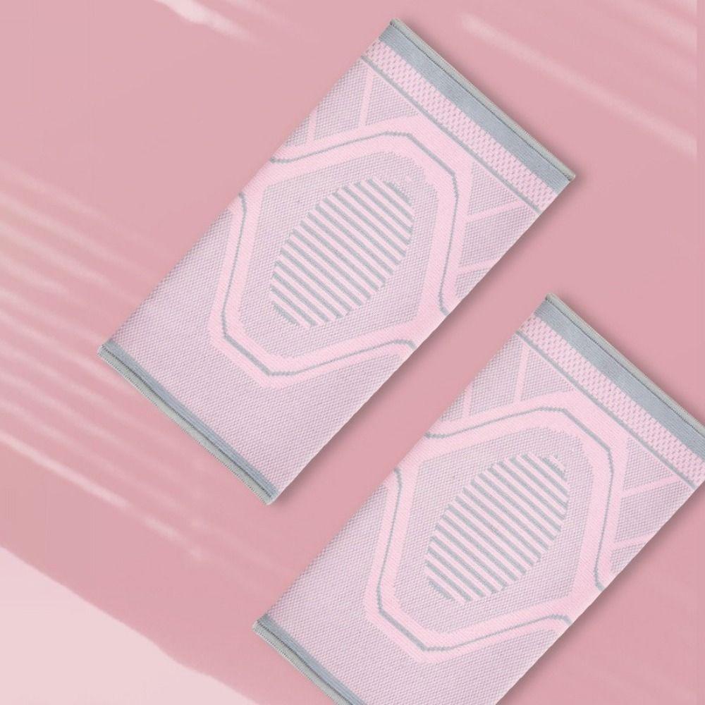 1 Pair Nylon Sports Knee Pads Elastic Elbow Brace Compression Sleeve Knee Support Braces  Volleyball