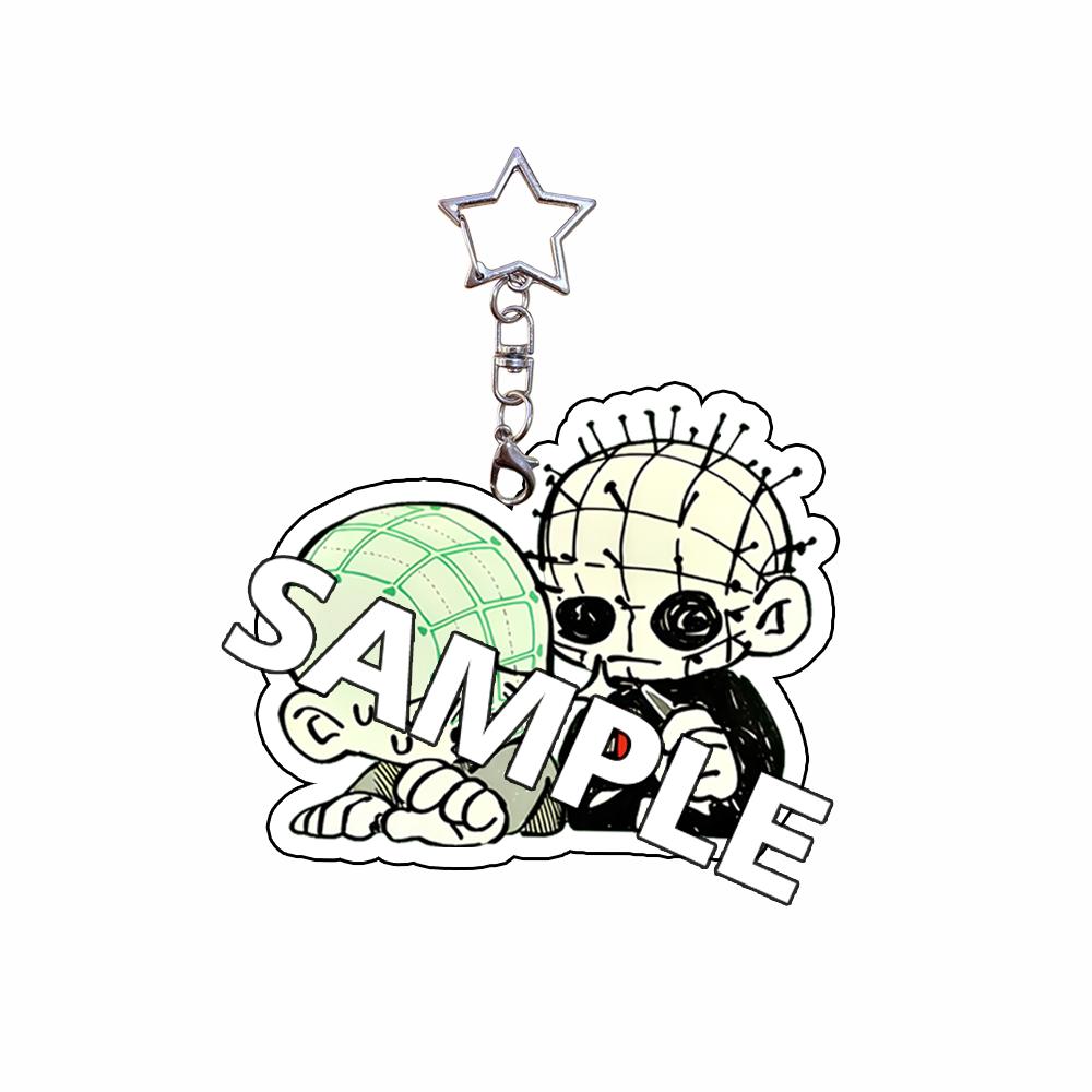 

For Kaiman Nikaido Shin Noi En Ebisu Fujita Kasukabe Anime Peripheral Acrylic Keychain Custom Cartoons Backpack Pendant Gift