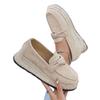 New Style Platform Shoes for Women - One-piece Slip-on Wedge Fisherman Casual Flats