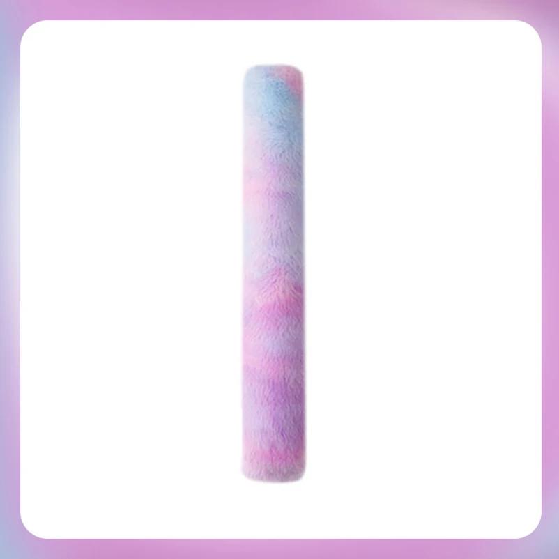 

Cat plush gradient pillow toy chewing and teasing sticks, teething sticks, self-entertainment cat toy pillow фиолетовый