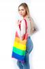 Cotton Rainbow Pride Lgbt Shopping Bag Large Xxl