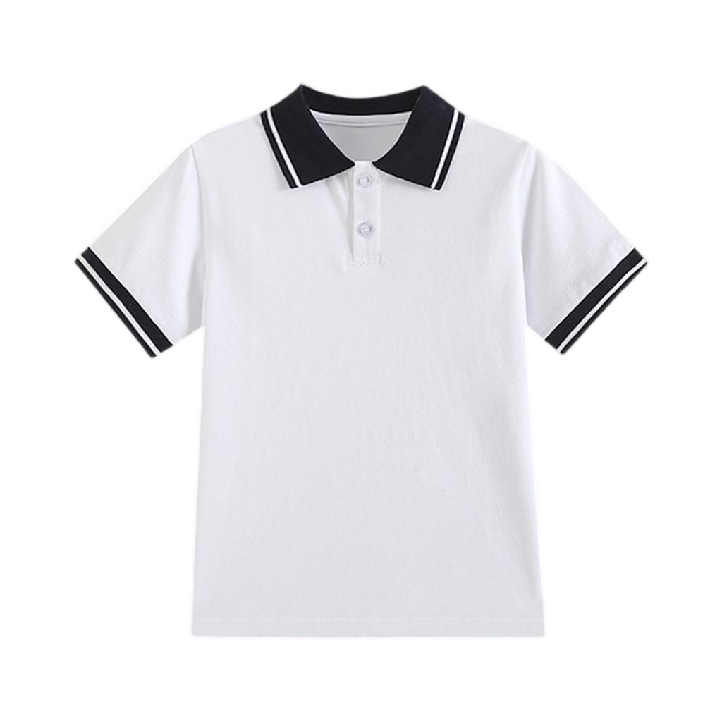 Kids Short Sleeve Shirt School Uniform Shirts For Boys