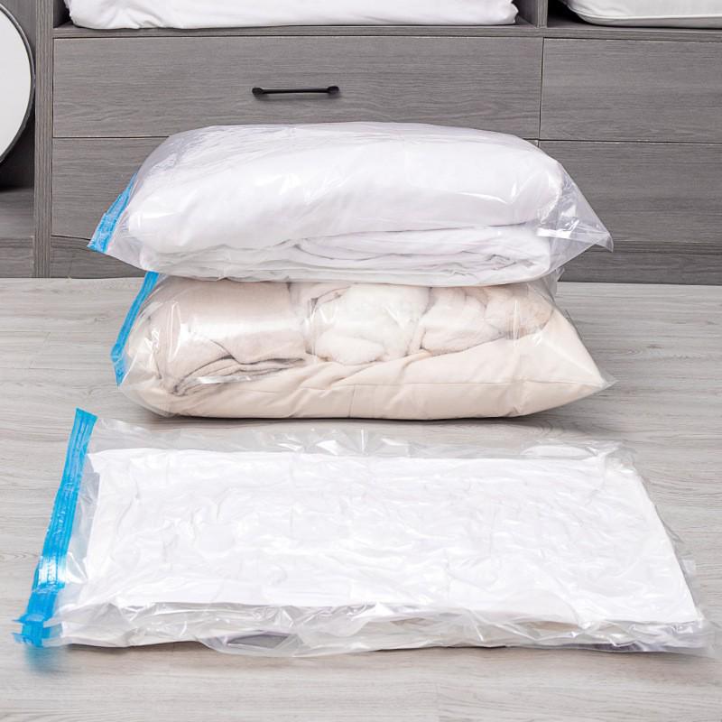 Extra Large Vacuum Compression Storage Bag for Clothes and Quilts