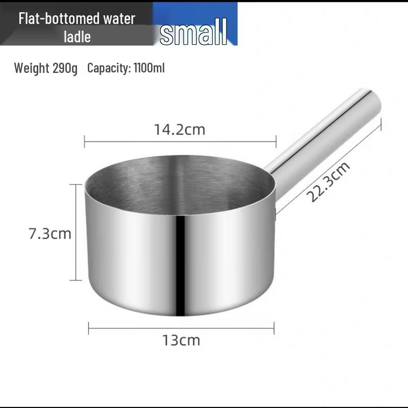 

Dedelai Stainless Steel Kitchen Ladle & Scoop 2-Pack