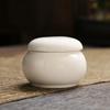 8 Colors Mini Tea Box Glazed Ceramic Jar Storage Boxes Pottery Airtight Coffee Kitchen Food Pots Ointment