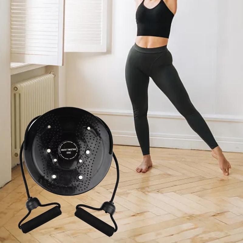 Twist Waist Disc Balance Board with Drawstrings, Body Shaping Waist Twisting Disc Fitness Waist Wriggling Plate