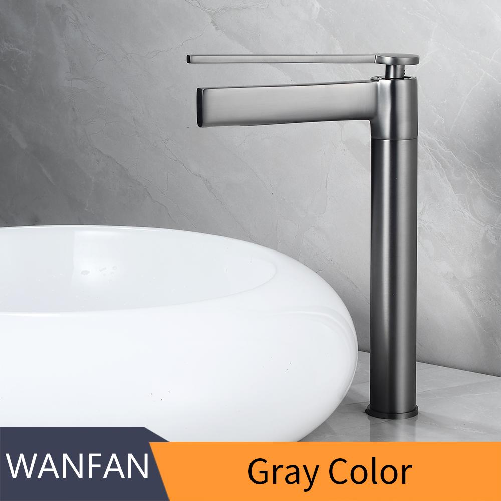 Basin Faucets Deck Mounted Bathroom Faucet Brass Mixer Single Handle Hot and Cold Faucet Sink Mixer Washbasin Faucet Toilet