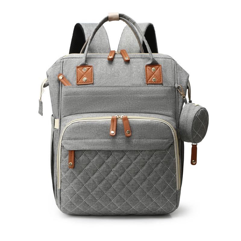 Multifunctionele Mummy Rugzak met Grote Capaciteit - Lichtgewicht, Draagbare Baby Tas met Meerdere Vakken voor Uitstapjes.