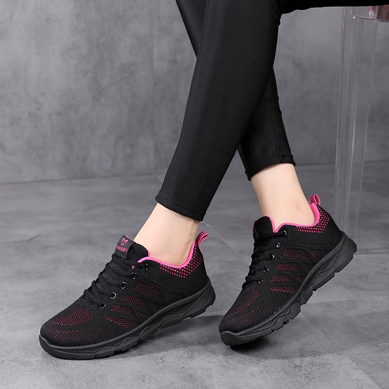 Pantofi de dama de primavara/toamna Pantofi sport Pantofi sport de dama de marime mare Pantofi de alergare fitness