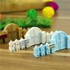 Microlandscape Fence Wood Fence DIY Resin Design Process Miniature Fairy Garden Hut Landscape