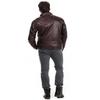 NOORA Men's Real Leather Jacket ST057