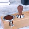 51mm 304 Stainless Steel Coffee Tamper with Handle for Home Machines
