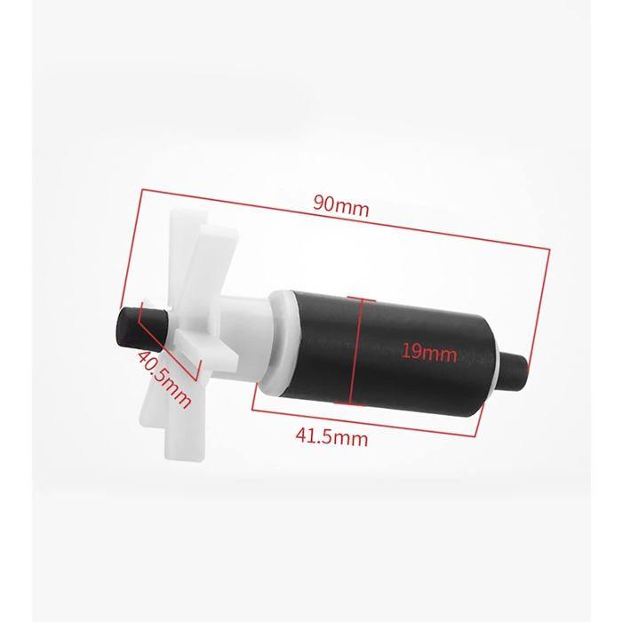 Turbine submersible 2,5 m avec arbre et roulement – acier inoxydable + filtre magnétique de rechange