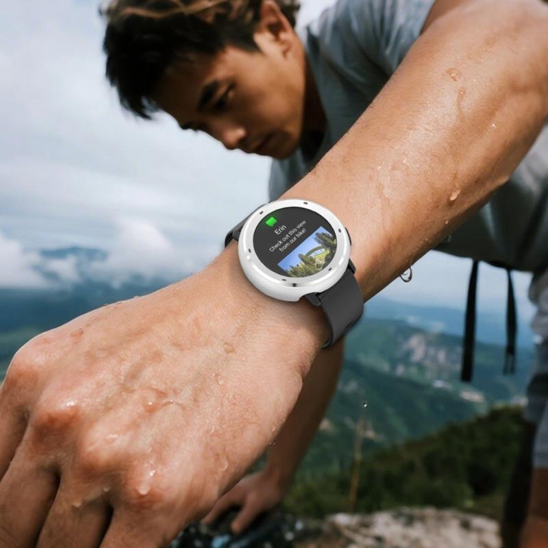 Ergonomisches Metall-Schutzgehäuse Schutz Stoßfestes Schild Für Smartwatches 360-Grad-Schutz Stoßfeste Hülle Kratzfest