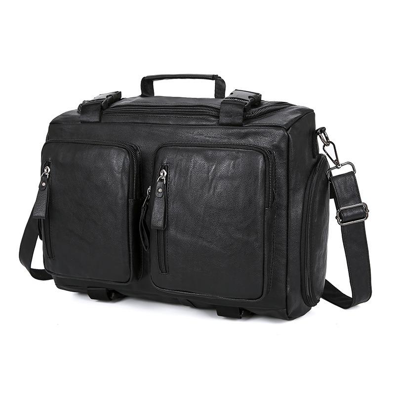 Multi-purpose travel bag, backpack, shoulder bag, handbag, messenger bag, business and leisure men's bag, cross-bag shoe position trend