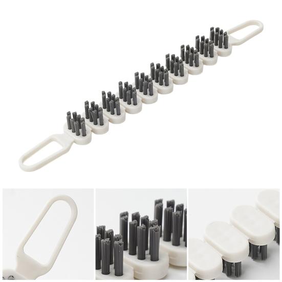 Brosse de Nettoyage Robinet Fissure Carrelage Évier Brosse avec Poils Doux Flexibles Nettoyeur d'Écart Étroit Fenêtre Rails Outil de Nettoyage