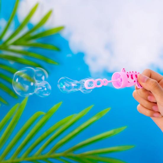 Easy To Hold Bubble Wand Adorable Durable Animal Print Stick