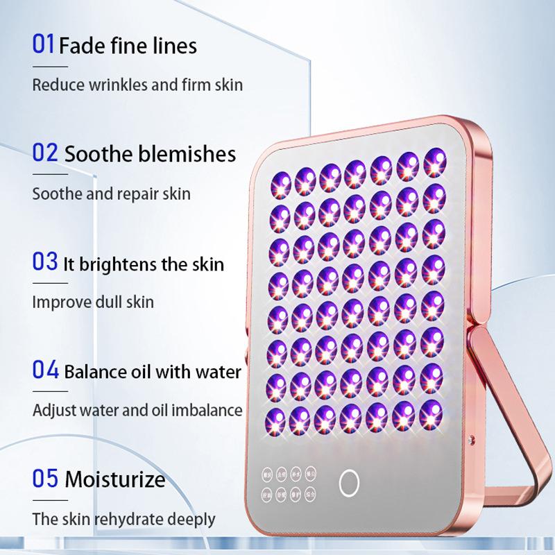 Big Row Lamp Beauty Instrument Facial Photon Skin Care Skin Rejuvenation Red and Blue Spectrum Mask Spectrometer Available All Over The Body