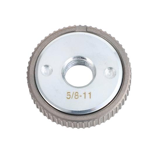 Angle Grinder Flange Locking Nut 5/8-11 Threaded Quick Change Tool Self-Locking Secure Fit Pressure Plate