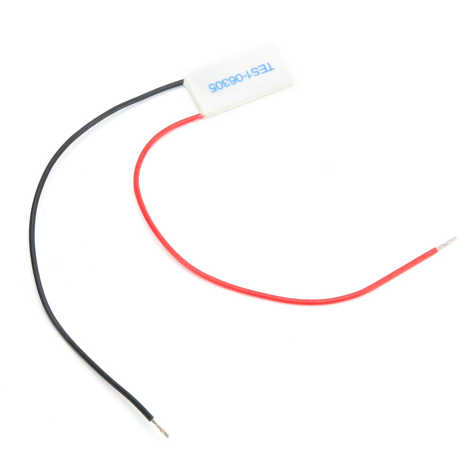 

TES1‑06305 Термоелектричний охолоджувач 6В 5А Напівпровідниковий електронний модуль охолодження 15x30мм