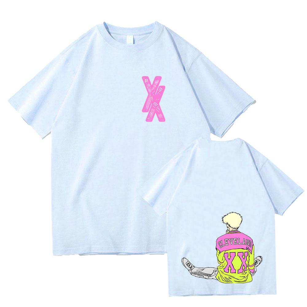 2024 Summer Sudaderas T-shirt MachineGunKelly MGK Hip-hop Music O-neck Tee-shirt Unisex Cotton Tshirt Camisetas Gothic Clothes
