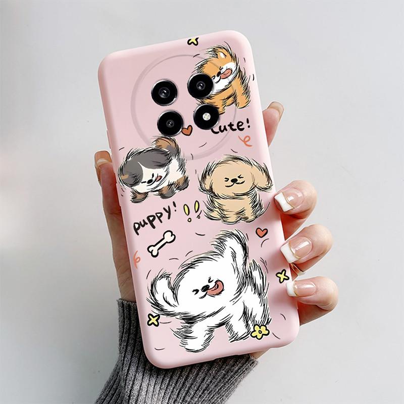 Case For Oppo Realme 13 Pro Funda Cute Cartoon Cat Dog Fox Silicone Soft Back Cover For Realme 13 Pro Plus 13pro 5G Phone Cases