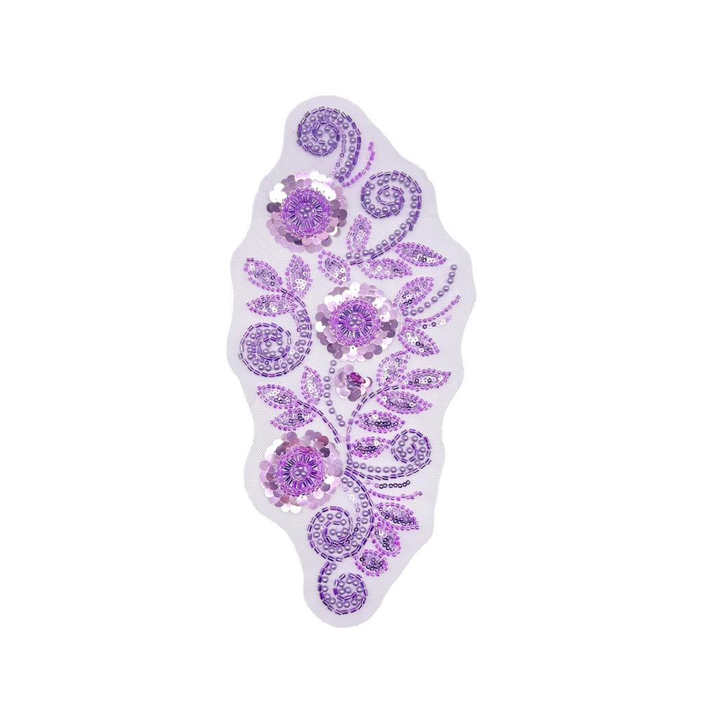 Heavy Industry Beaded Sequins Floral Cloth Stickers Gift Lace Lace Dance Clothes Performance Clothes Decorative Clothing Accessories