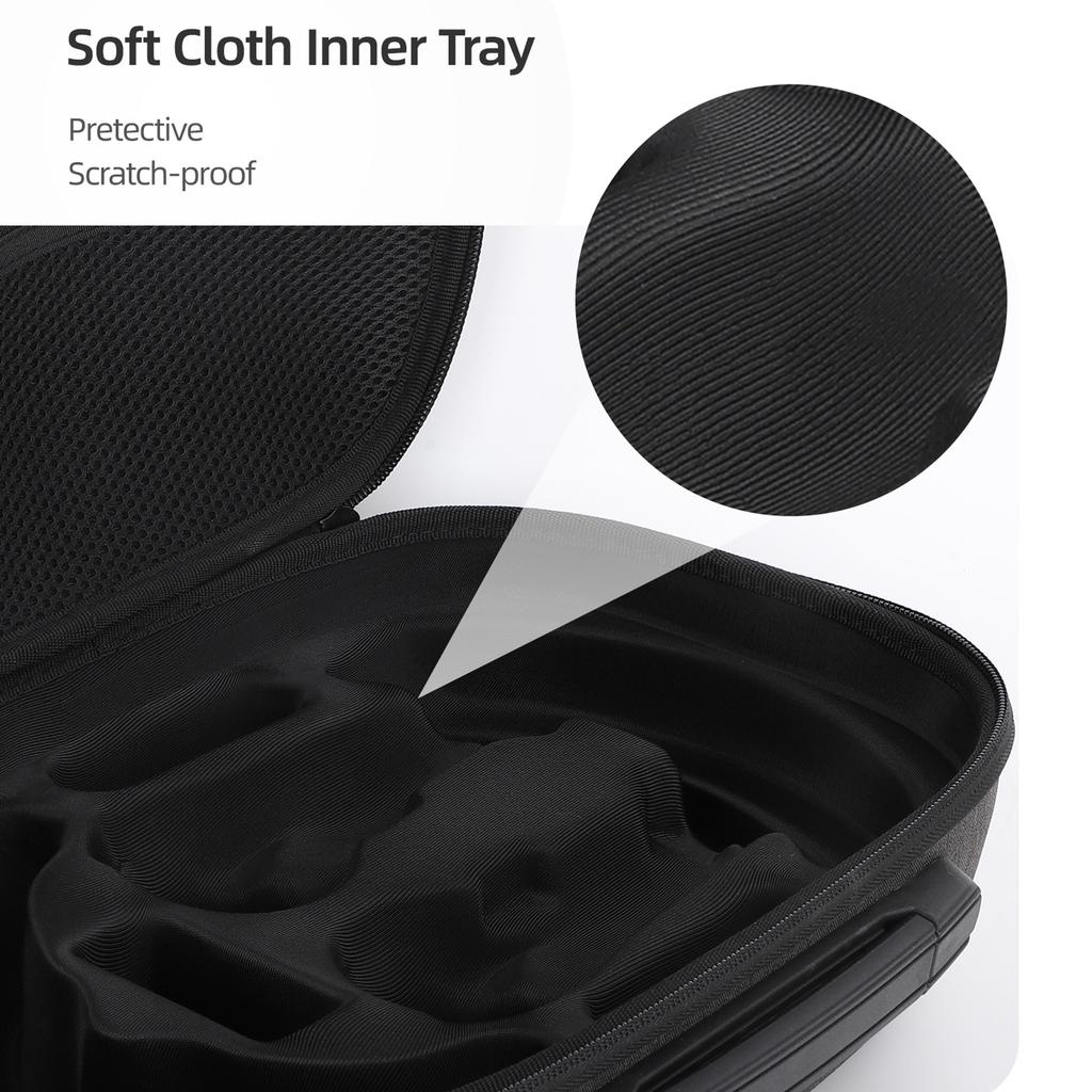 Protective Storage Cases for Pico 4 VR Headset Bag with Handle Glasses Organizer