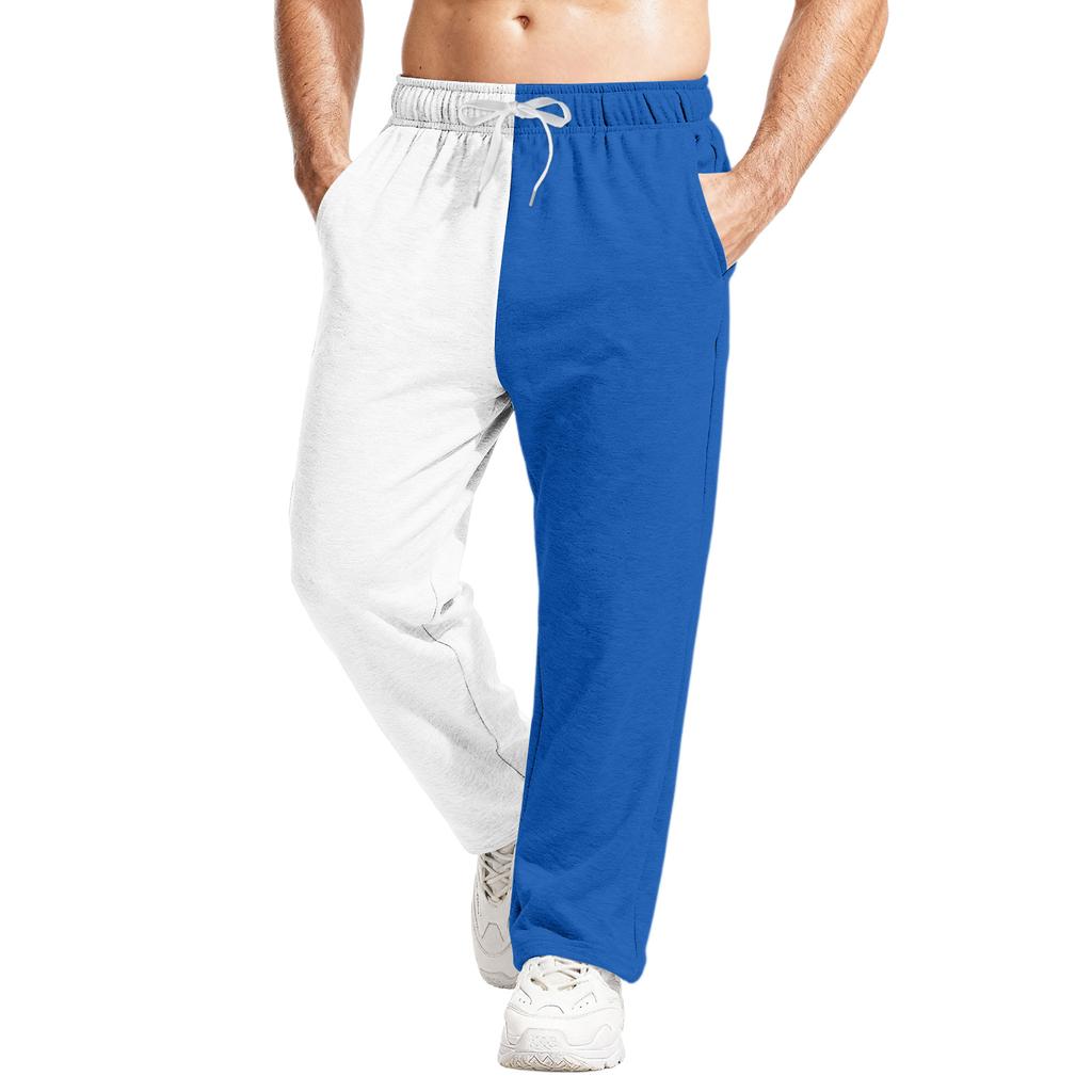 Men's Relaxed-Fit Casual Sweatpants With Stretch Waistband And Drawstring Yoga Pants