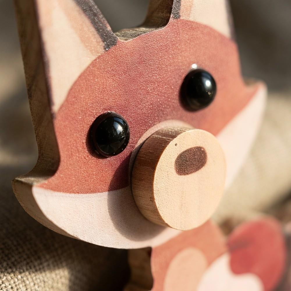 Four Optional Animal Carving Designs Wooden Animal Shaped Eyeglass Holder