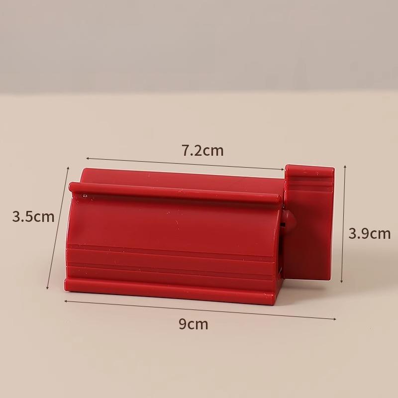 

Toothpaste Squeezer, Toothpaste Dispenser A Manual Lazy Portable Toothpaste Squeezing Tool Bathroom Accesorios Baño Decoracion красный