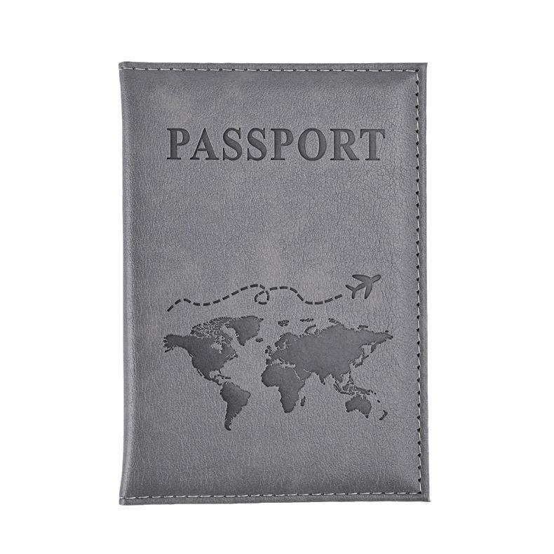 2024 Color-Changing 66-Pattern PU Passport and Ticket Holder