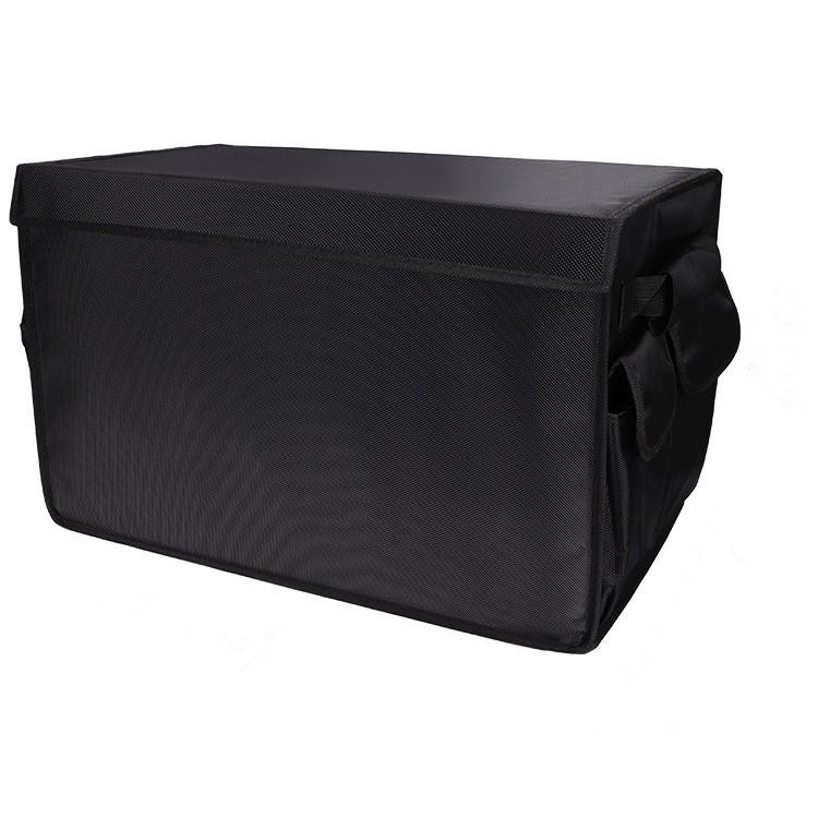 Mini Car Trunk Organizer: Large Capacity Storage Box
