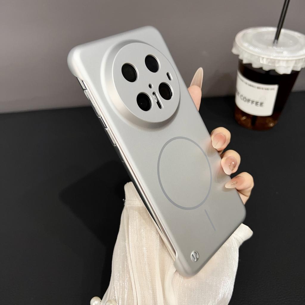 Ultracienkie Bezramkowe Magnetyczne Odporne na Wstrząsy Etui Dla Huawei Honor X70i X60GT Power Magic 7 6 300 200 Pro Plastikowe Dla Pokrowca Magsafe