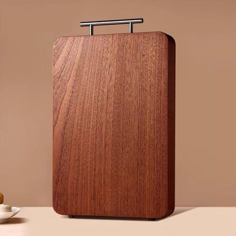 Oeny Ebony Wood Chessboard Pattern Cutting Board