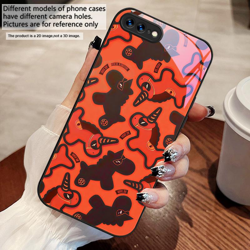 Unicorn cartoon wallpaper For iPhone 17 Air 16 E 15 14 13 Plus 12 mini 11 17 Pro Max XR Xs Max 16E 7 8 Tempered Glass Phone Case
