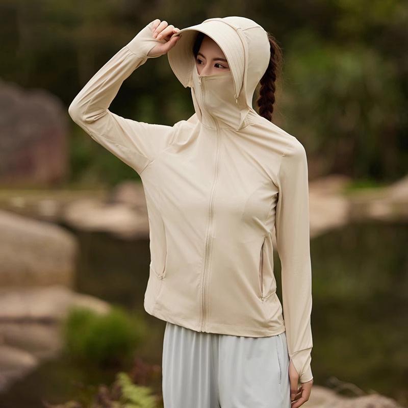 

Куртка от солнца Woodpecker UPF50+ из ледяного шелка для женщин и мужчин - Легкая, дышащая, для лета 2025, для активного отдыха XL