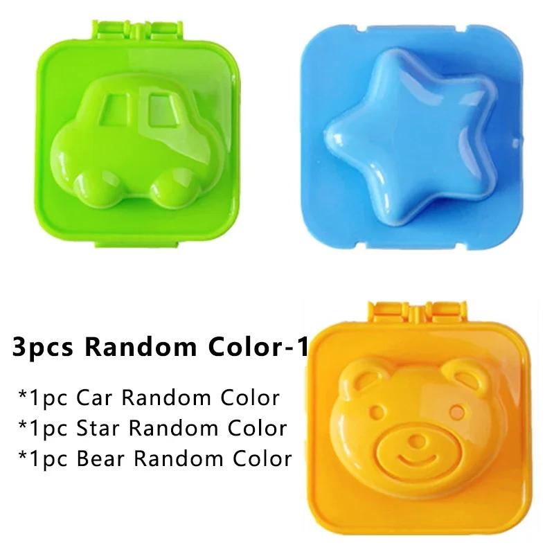 1 Pcs Boiled Egg Mold Cute Cartoon DIY Egg Ring Mould Bento Maker Cutter Decoratin Rice Ball Kitchen Accessories For Kitchen