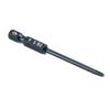 Screwdriver Bit 1/4in Hex Shank Electric Drivers Magnetic Black Equipment