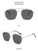 2026 Double Bridge Fashion Aviator Sunglasses - Men’s Street Style Sun Protection