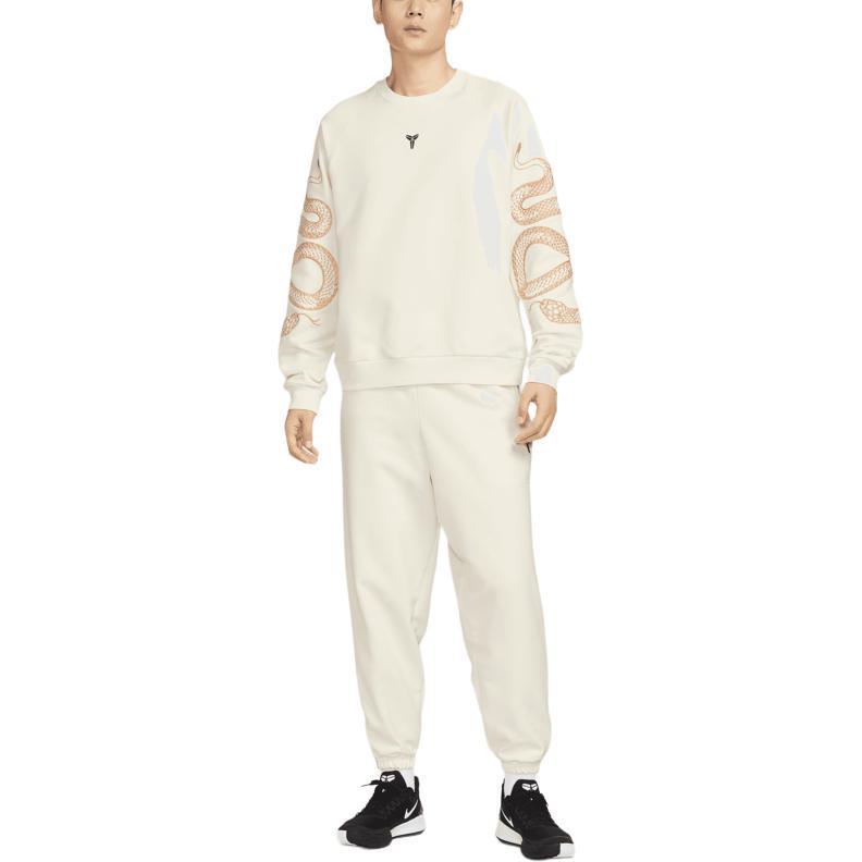 Nike SS25 Year Of The Mamba Kobe Series Limited Edition Fashion Comfortable Soft Skin-Friendly Casual Pants Men bottoms White HQ4700-133
