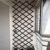 Expandable Garden Trellis with Preservative Wood for Climbing Plants