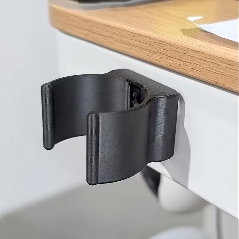 Plastic Vacuum Cleaner Mounting Bracket Diameter 40mm Tool Fixing Rack Black Stable Bracket Household Storage Tools
