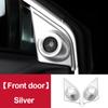 For Honda CRV CR-V 2017 2018     ABS Car Front Rear Door Window Inner Triangle A Pillar Column Cover Accessories