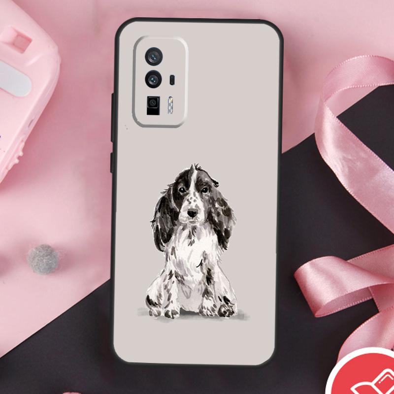 Funny Cocker Spaniel Dog Case For POCO X3 X5 X6 F6 Pro M6 M5s F3 F5 Xiaomi 11T 12T 13T Pro 14 Ultra 12 13 Lite Cover