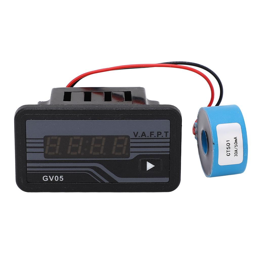 Generator Voltmeter 6 in 1 Multifunctional Meter Current Tester Digital Display 220V