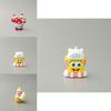 Spongebob Schwammkopf Patrick Star Figuren-Spielset Mit Schlüsselanhänger-Zubehör Für Sammler