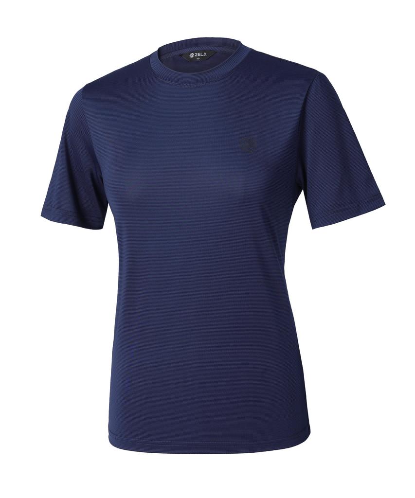 2ELA Women'S Ice Silk Cooling Round Short Sleeve T-Shirt 5 Colors (Type B)
